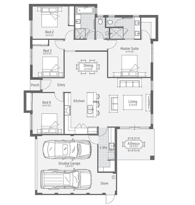 Floorplan of Homely villa listing, 3/11 Hardey Road, Maylands WA 6051