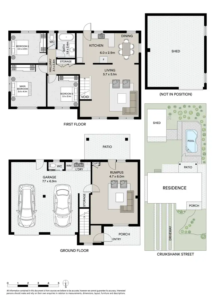 Floorplan of Homely house listing, 140 Cruikshank Street, Frenchville QLD 4701
