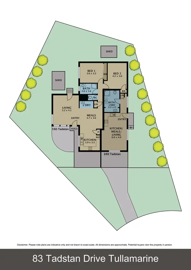 Floorplan of Homely house listing, 83 Tadstan Drive, Tullamarine VIC 3043