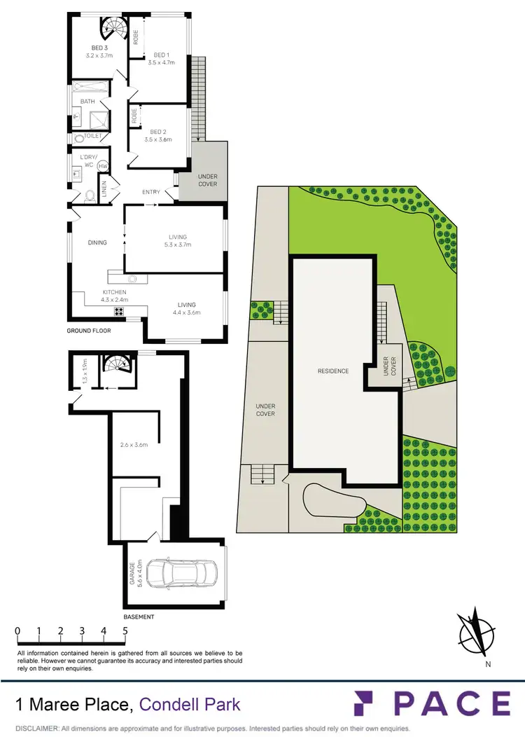 Floorplan of Homely house listing, 1 Maree Place, Condell Park NSW 2200