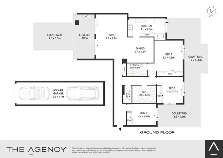 Floorplan of Homely apartment listing, 4/1 Figtree Avenue, Abbotsford NSW 2046