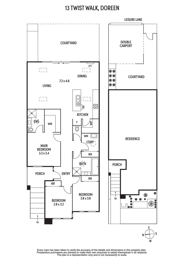 Floorplan of Homely house listing, 13 Twist Walk, Doreen VIC 3754