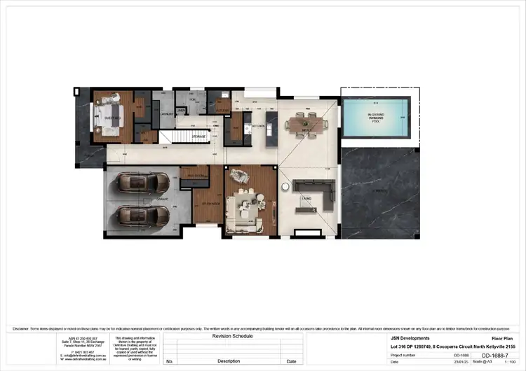 Floorplan of Homely land listing, 8 Cocoparra Circuit, North Kellyville NSW 2155