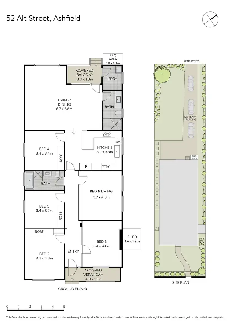 Floorplan of Homely house listing, 52 Alt Street, Ashfield NSW 2131