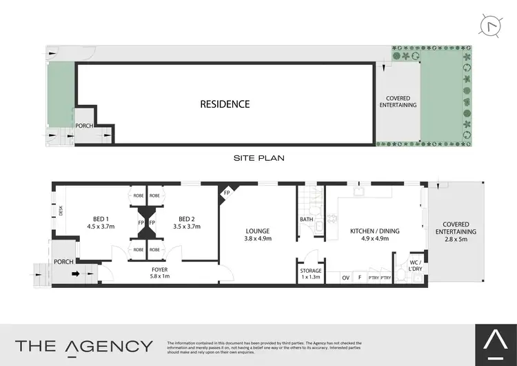 Floorplan of Homely house listing, 191 Denison Road, Dulwich Hill NSW 2203