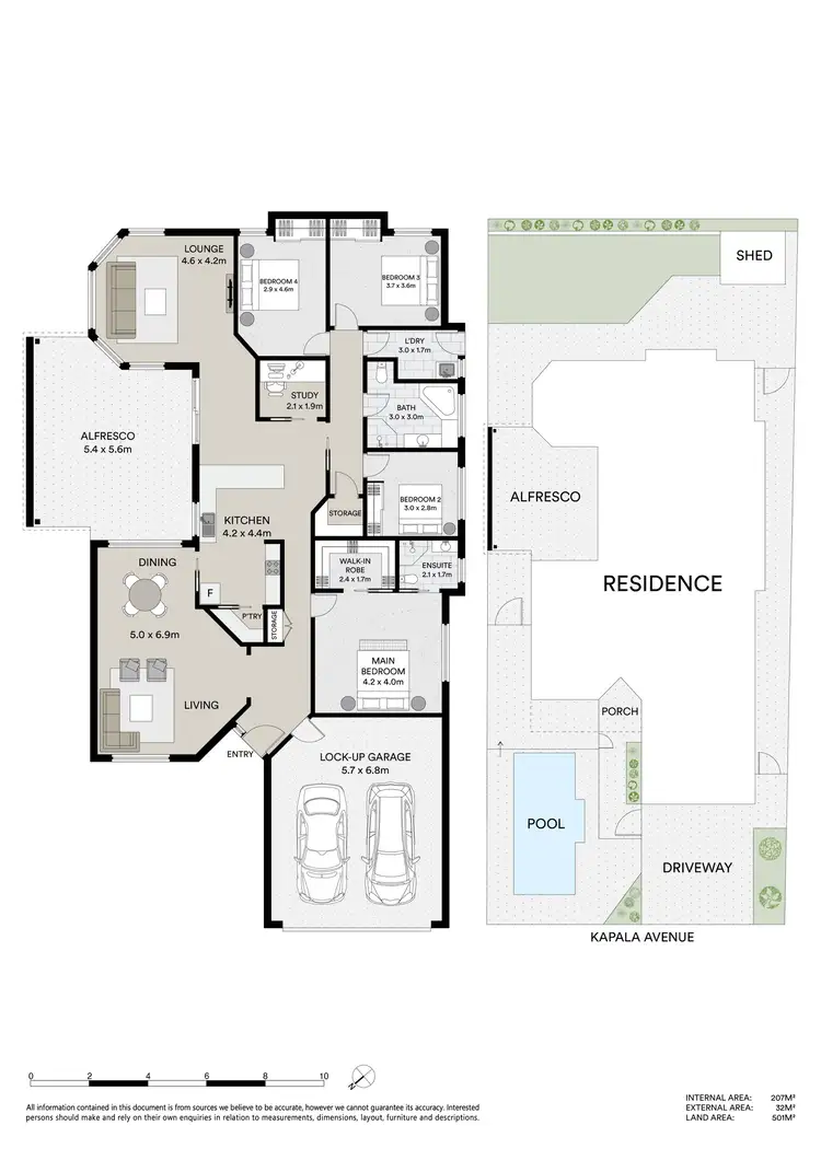 Floorplan of Homely house listing, 17 Kapala Avenue, Summerland Point NSW 2259