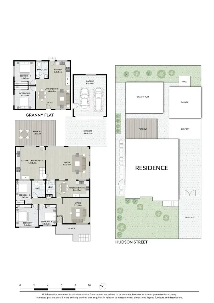Floorplan of Homely house listing, 17 & 17A Hudson Street, Seven Hills NSW 2147