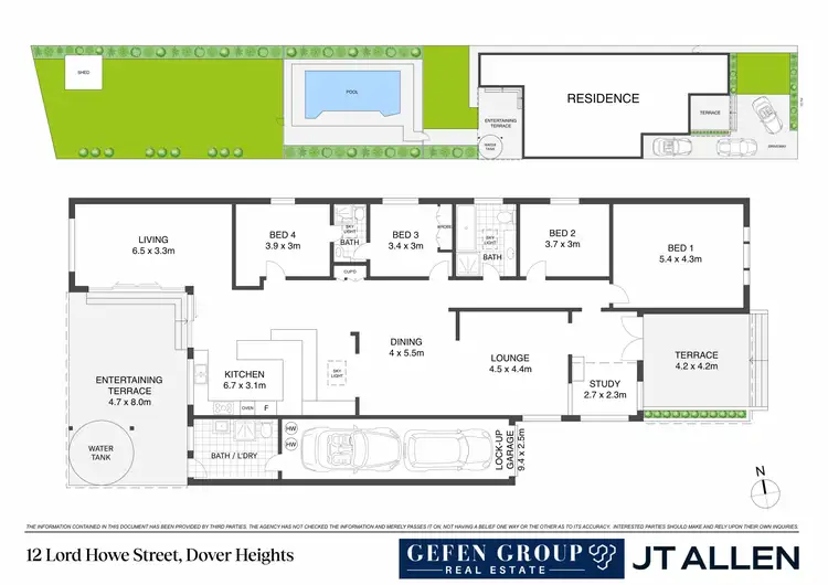 Floorplan of Homely house listing, 12 Lord Howe Street, Dover Heights NSW 2030