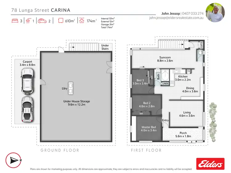 Floorplan of Homely house listing, 78 Lunga Street, Carina QLD 4152