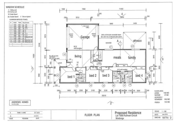 Floorplan of Homely house listing, 45 Ruthven Circuit, Wodonga VIC 3690