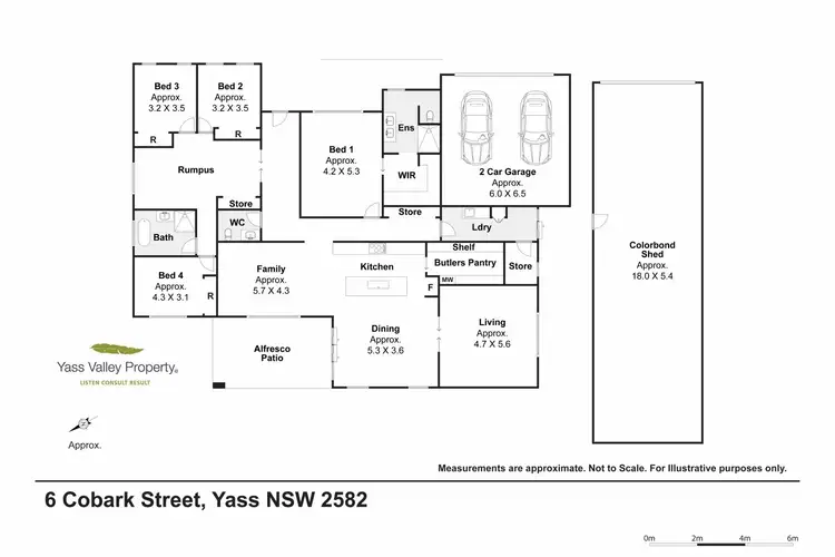 Floorplan of Homely house listing, 6 Cobark Street, Yass NSW 2582