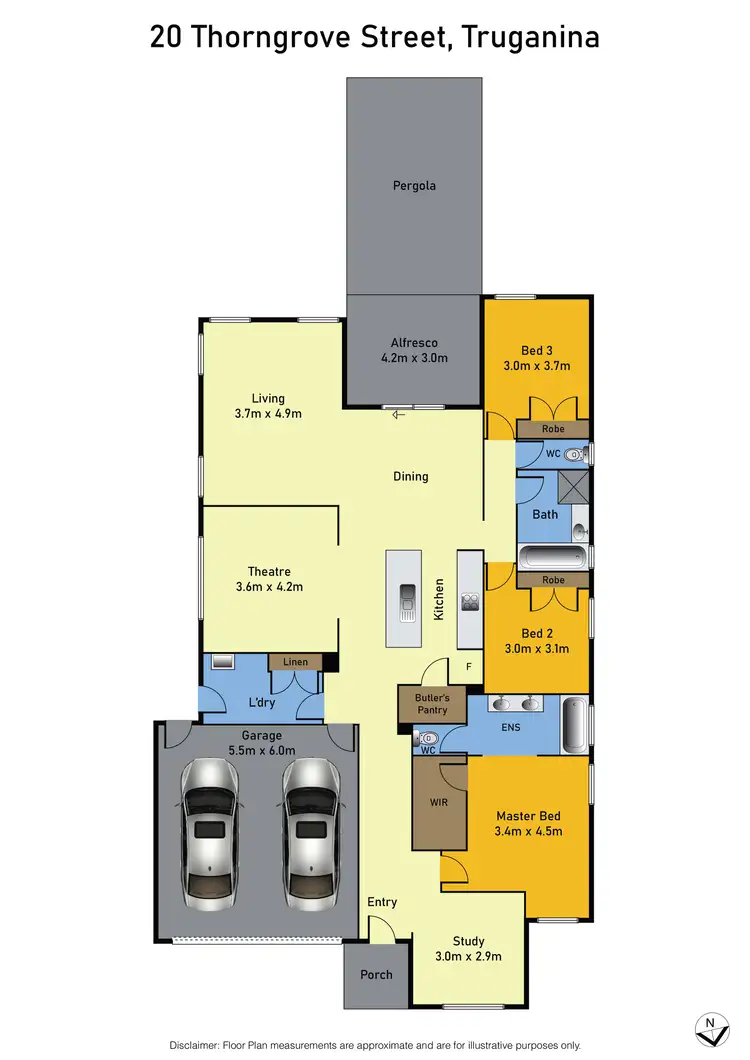 Floorplan of Homely house listing, 20 Thorngrove Street, Truganina VIC 3029