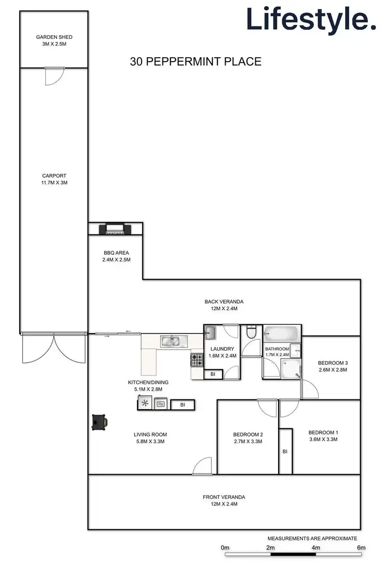 Floorplan of Homely house listing, 30 Peppermint Place, South Grafton NSW 2460