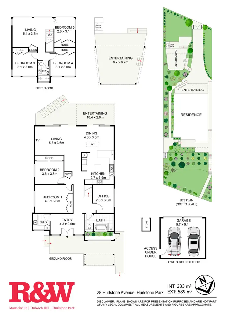 Floorplan of Homely house listing, 28 Hurlstone Avenue, Hurlstone Park NSW 2193