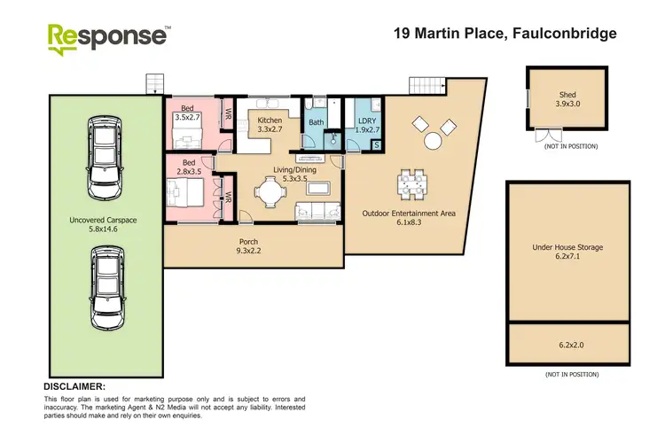 Floorplan of Homely house listing, 19 Martin Place, Faulconbridge NSW 2776