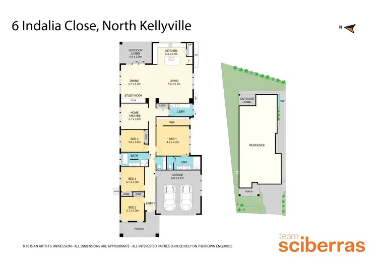 Floorplan of Homely house listing, 6 Indalia Close, North Kellyville NSW 2155