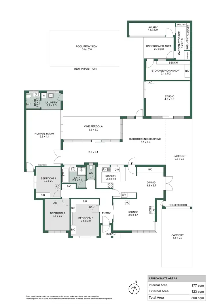 Floorplan of Homely house listing, 44 Toledo Avenue, West Beach SA 5024
