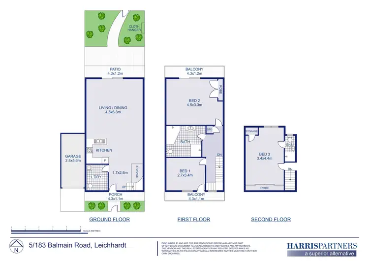 Floorplan of Homely house listing, 5/183 Balmain Road, Leichhardt NSW 2040