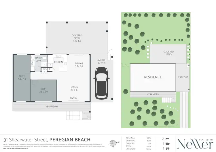 Floorplan of Homely house listing, 31 Shearwater Street, Peregian Beach QLD 4573