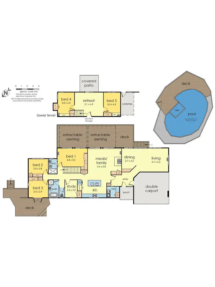 Floorplan of Homely house listing, 26-28 Frogmore Crescent, Park Orchards VIC 3114