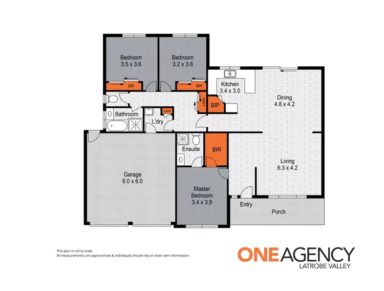 Floorplan of Homely house listing, 315 Franklin Street, Traralgon VIC 3844