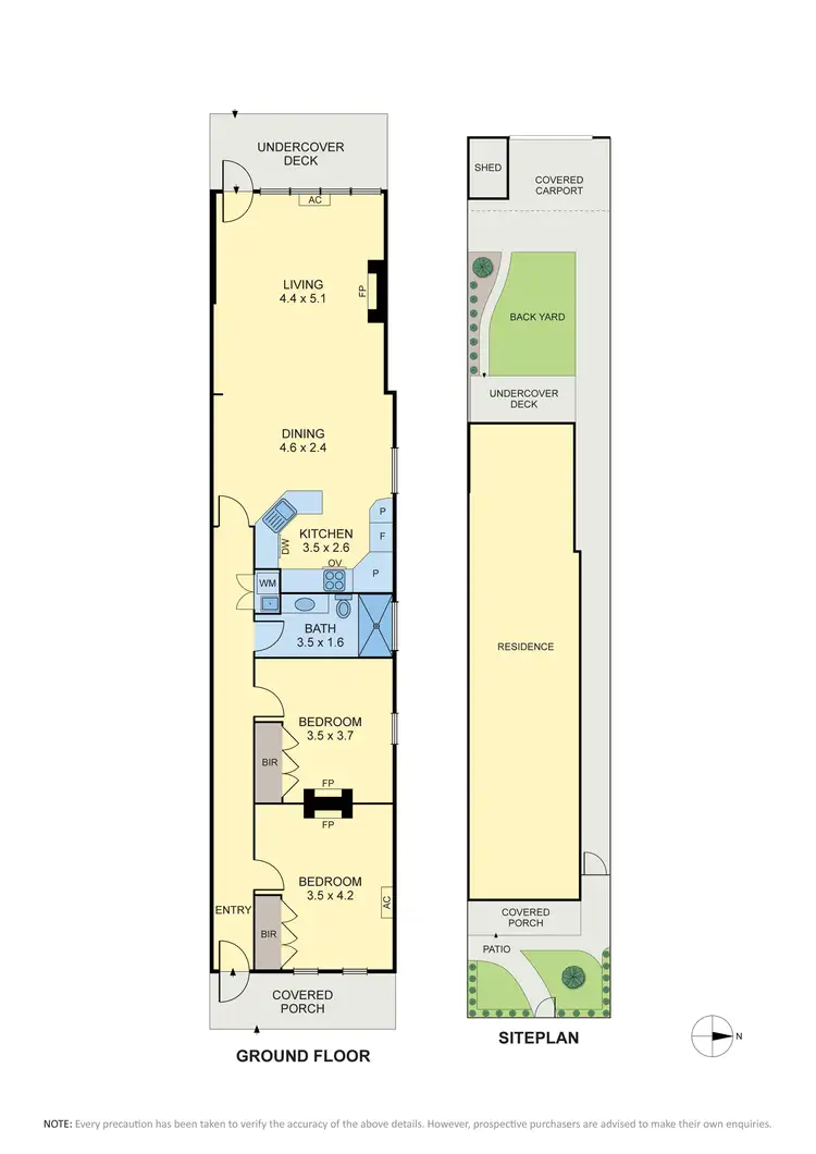 Floorplan of Homely house listing, 32 MacKay Street, Essendon VIC 3040