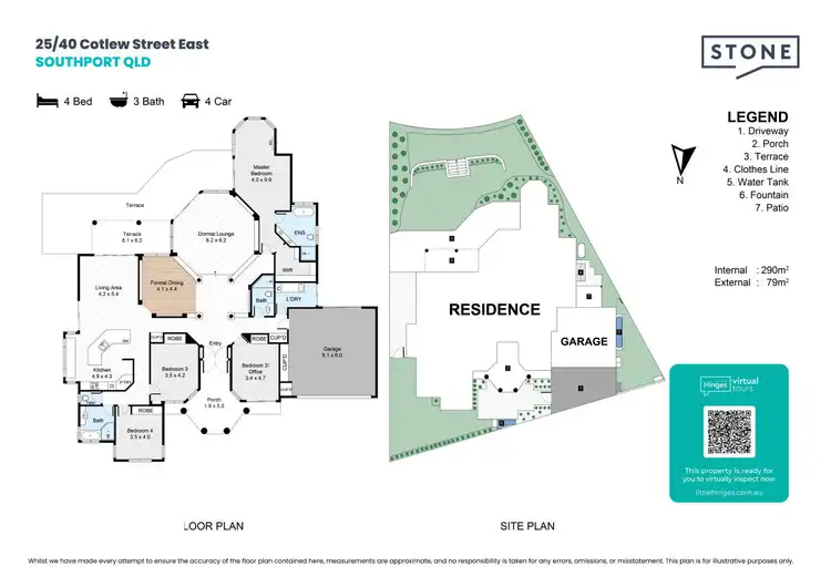 Floorplan of Homely house listing, 25/40 Cotlew Street East, Southport QLD 4215