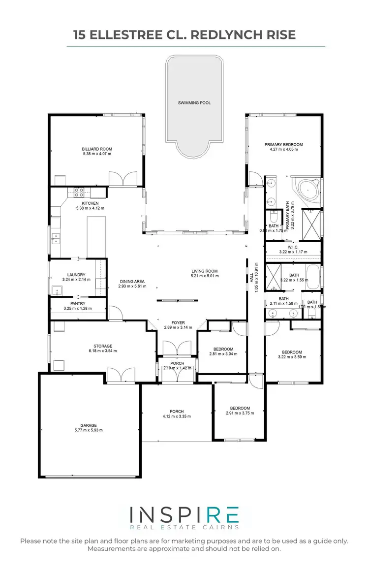 Floorplan of Homely house listing, 15 Ellestree Close, Redlynch QLD 4870