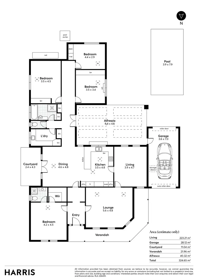 Floorplan of Homely house listing, 2a Wootoona Terrace, St Georges SA 5064