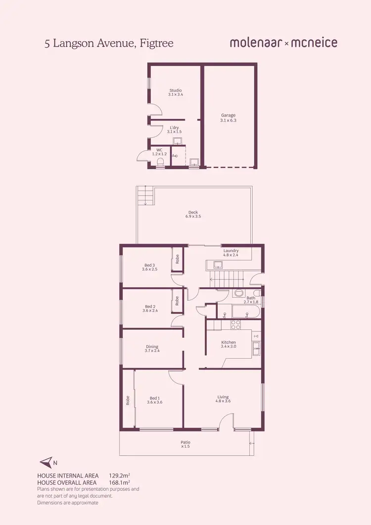 Floorplan of Homely house listing, 5 Langson Avenue, Figtree NSW 2525