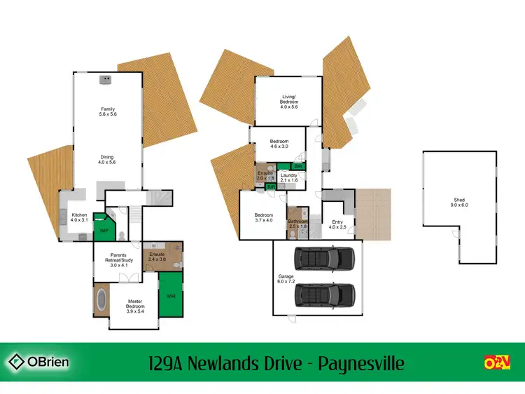 Floorplan of Homely house listing, 129A Newlands Drive, Paynesville VIC 3880