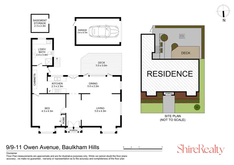 Floorplan of Homely villa listing, 9/9-11 Owen Avenue, Baulkham Hills NSW 2153