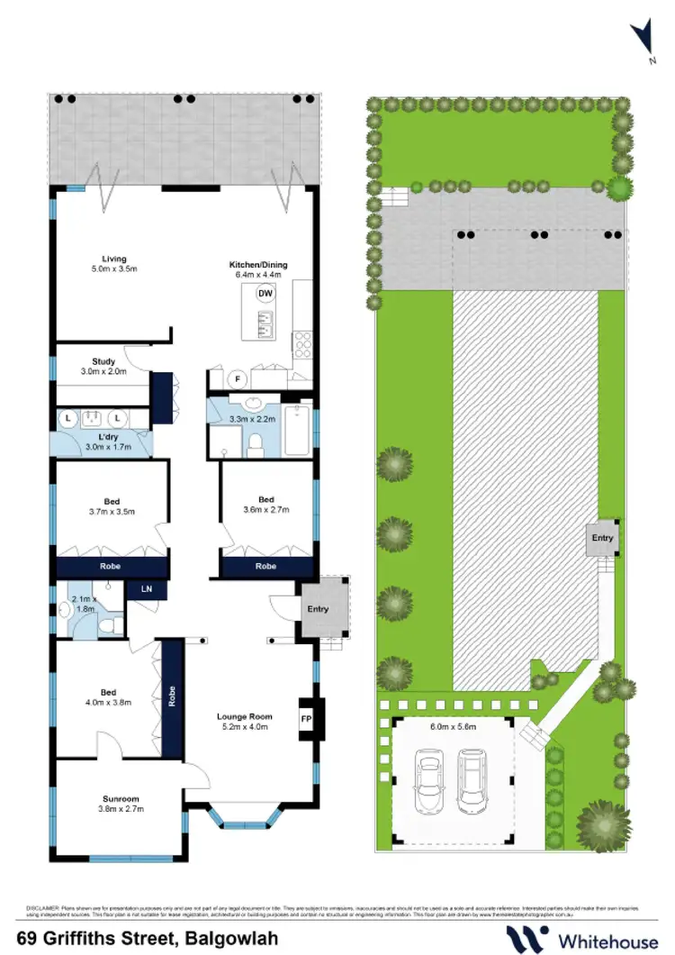 Floorplan of Homely house listing, 69 Griffiths Street, Balgowlah NSW 2093