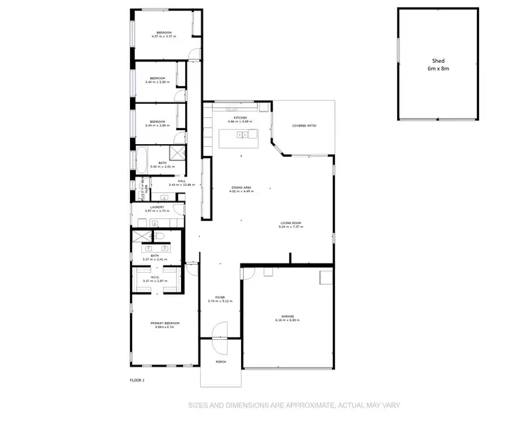Floorplan of Homely house listing, 186 Isabella Road, Edmonton QLD 4869
