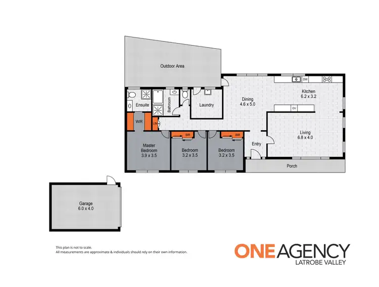 Floorplan of Homely house listing, 5 McDonald Way, Churchill VIC 3842