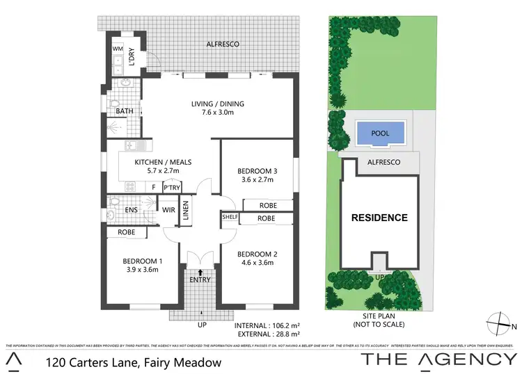 Floorplan of Homely house listing, 120 Carters Lane, Fairy Meadow NSW 2519