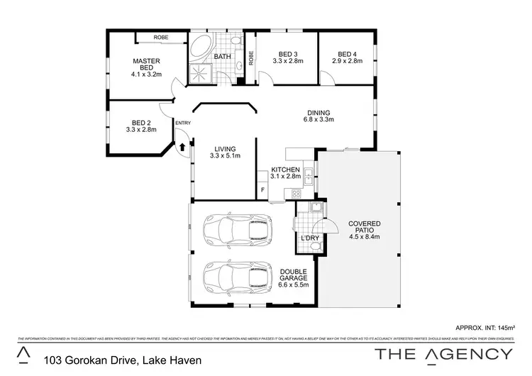 Floorplan of Homely house listing, 103 Gorokan Drive, Lake Haven NSW 2263