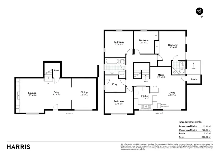 Floorplan of Homely house listing, 9 Beverley Crescent, Belair SA 5052