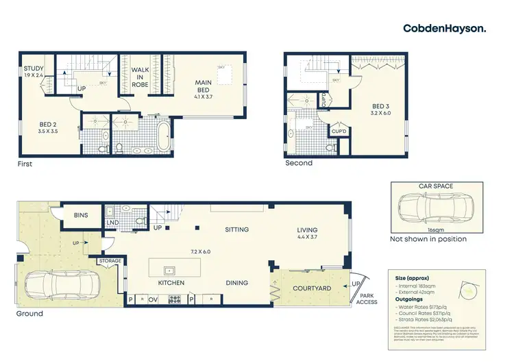 Floorplan of Homely house listing, 14 McKell Street, Birchgrove NSW 2041