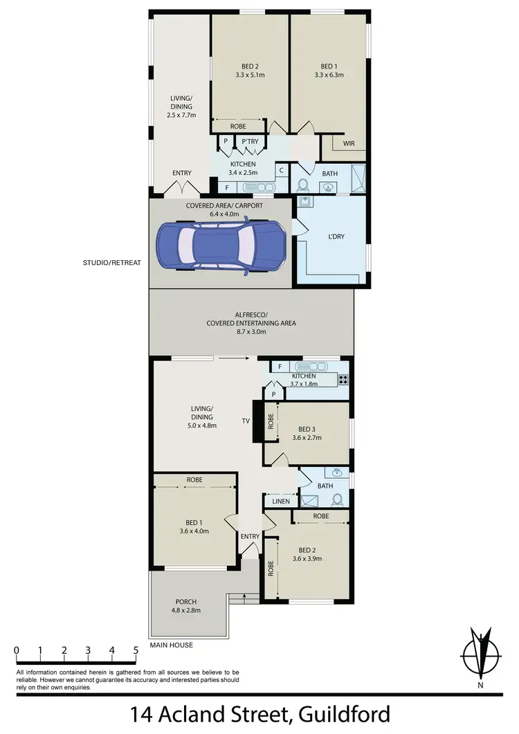 Floorplan of Homely house listing, 14 Acland Street, Guildford NSW 2161