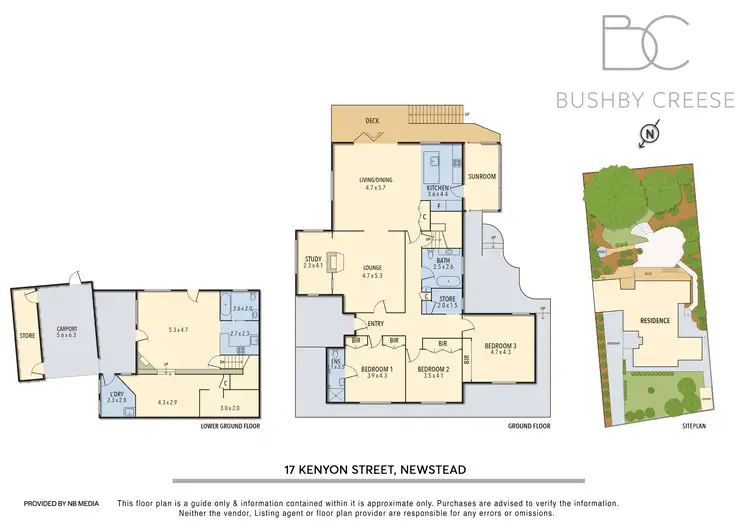 Floorplan of Homely house listing, 17 Kenyon Street, Newstead TAS 7250