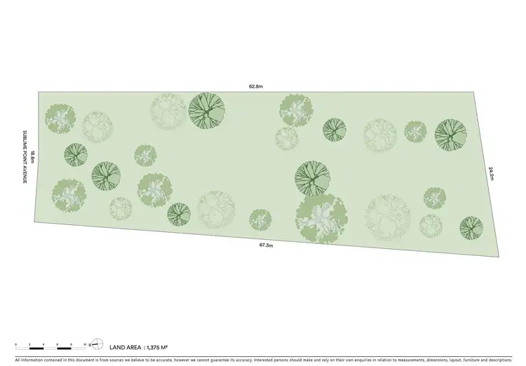 Floorplan of Homely land listing, 36 Sublime Point Avenue, Tascott NSW 2250