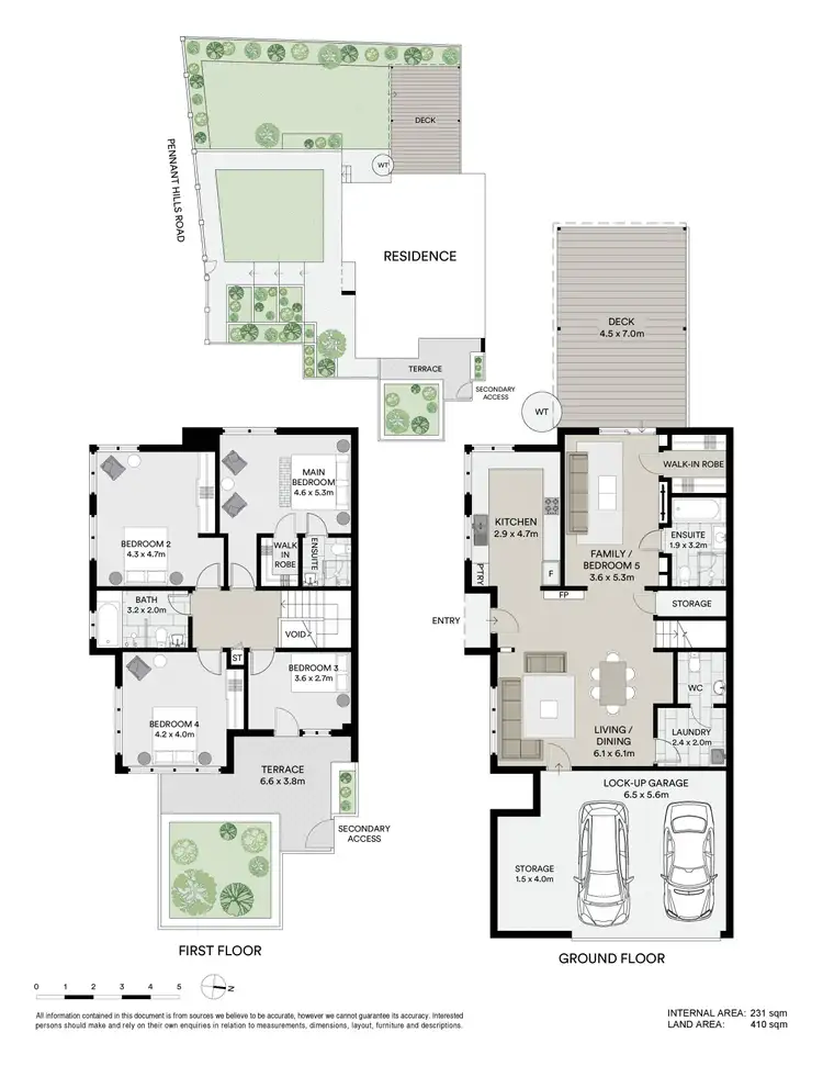 Floorplan of Homely townhouse listing, 10/227-231 Pennant Hills Road, Carlingford NSW 2118