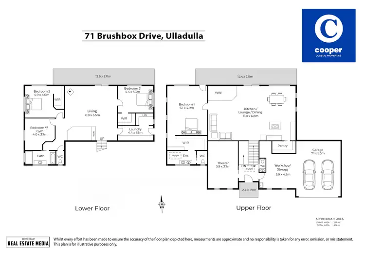 Floorplan of Homely house listing, 71 Brushbox Drive, Ulladulla NSW 2539