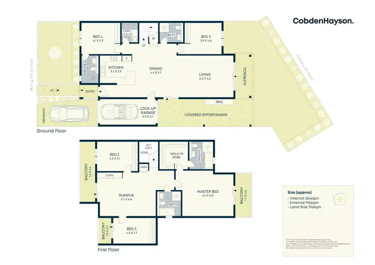 Floorplan of Homely house listing, 2/63 Morgan Street, Kingsgrove NSW 2208