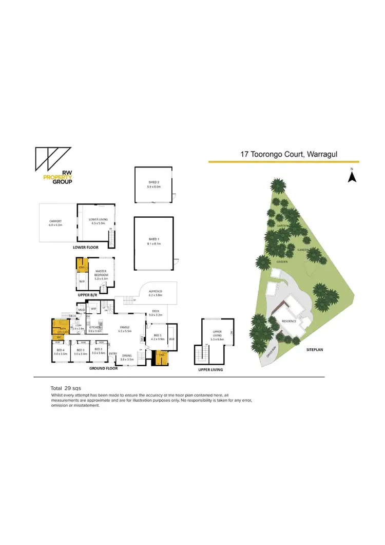 Floorplan of Homely house listing, 17 Toorongo Court, Warragul VIC 3820