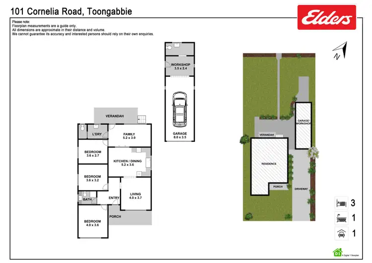 Floorplan of Homely house listing, 101 Cornelia Road, Toongabbie NSW 2146