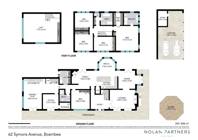 Floorplan of Homely house listing, 62 Symons Avenue, Boambee NSW 2450