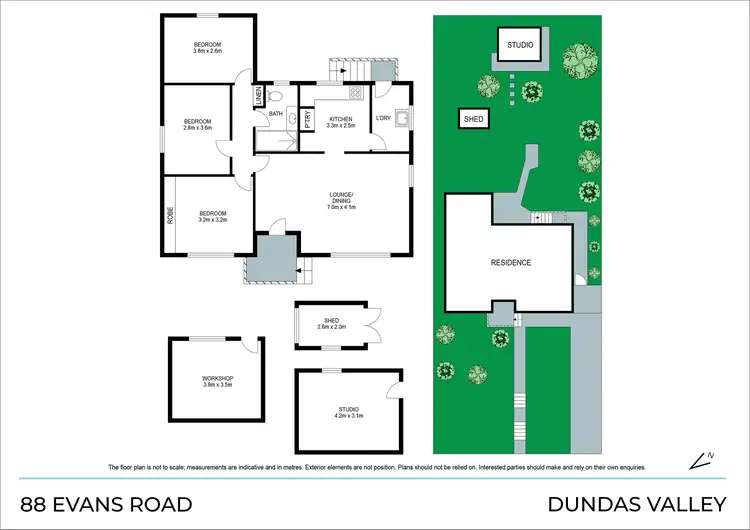 Floorplan of Homely house listing, 88 Evans Road, Dundas Valley NSW 2117