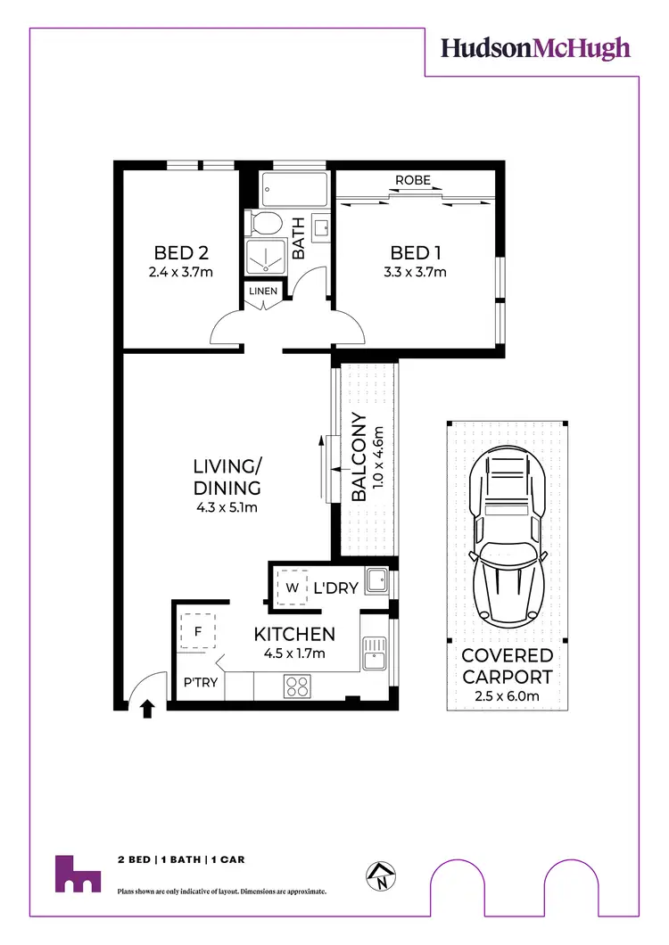 Floorplan of Homely unit listing, 18/154 Croydon Avenue, Croydon Park NSW 2133